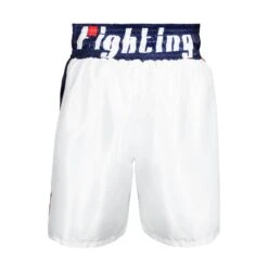 Fighting Professional Boxing Trunks -Power Punch FPST WH BL 3