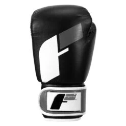 Fighting Big Logo Bag Gloves -Power Punch FSABG2 BK GR WH 3
