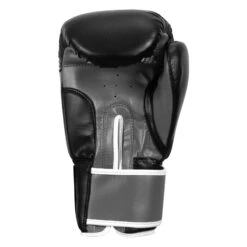 Fighting Big Logo Bag Gloves -Power Punch FSABG2 BK GR WH 4