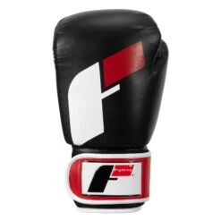 Fighting Big Logo Bag Gloves -Power Punch FSABG2 BK RD WH 3