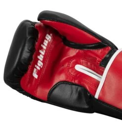 Fighting Big Logo Bag Gloves -Power Punch FSABG2 BK RD WH 5