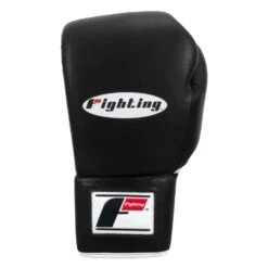 Fighting Fury Professional Lace Training Gloves -Power Punch FSFTGL BK 03