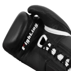 Fighting Fury Professional Lace Training Gloves -Power Punch FSFTGL BK 05
