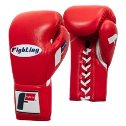 Fighting Fearless Certified Pro Fight Gloves II -Power Punch FSPFG2 RD 02