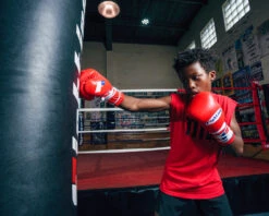 Fighting Fearless Certified Pro Fight Gloves II -Power Punch FSPFG2RD 1