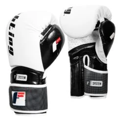 Fighting S2 GEL Power Bag Gloves -Power Punch FSPGBG WH BK 002