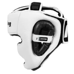 Fighting S2 GEL Power Full Training Headgear -Power Punch FSPGHGF WH BK 3