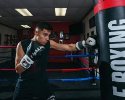 Fighting S2 GEL Power Training Gloves -Power Punch FSPGTGBKWH 1