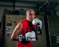 Fighting S2 GEL Power Training Gloves -Power Punch FSPGTGWHBK 2