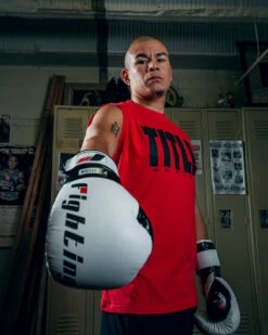 Fighting S2 GEL Power Training Gloves -Power Punch FSPGTGWHBK 4