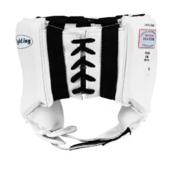 Fighting USA Boxing Competition Open Face Headgear -Power Punch FSUOH WH 4