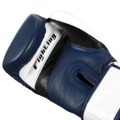 Fighting Force Leather Bag Gloves -Power Punch FTGFBG BL WH BK 5