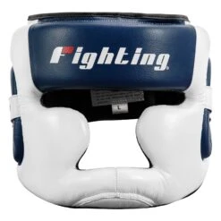 Fighting Force Full Training Headgear -Power Punch FTGHGF WH BL BK 2