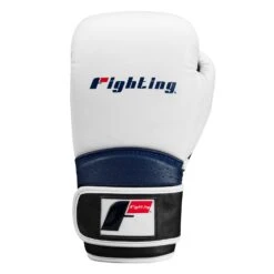 Fighting Ferocity Leather Training Gloves -Power Punch FTGTG WH BK BL 3