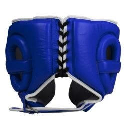 TITLE Boxing Leather Sparring Headgear -Power Punch FTHG BL 4