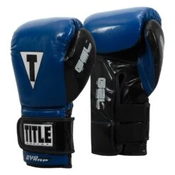 TITLE Boxing Gel Glory Super Bag Gloves 2.0 -Power Punch GGASBG2 BL BK 002