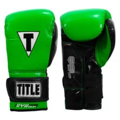 TITLE Boxing Gel Glory Super Bag Gloves 2.0 -Power Punch GGASBG2 LM BK 001