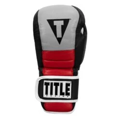 TITLE Boxing Gel Rush Bag Gloves -Power Punch GRSHBG BK GR RD 03