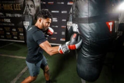 TITLE Boxing Gel Rush Bag Gloves -Power Punch GRSHBGBKGRRD 2