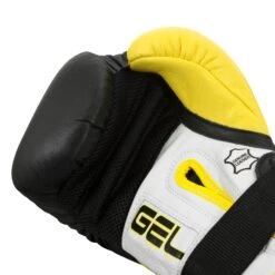 TITLE Boxing Gel Suspense V2T Training Gloves -Power Punch GSTGEV2T BK YE 05
