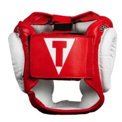 TITLE Boxing Gel World Full Face Training Headgear -Power Punch GTHGF RD 4