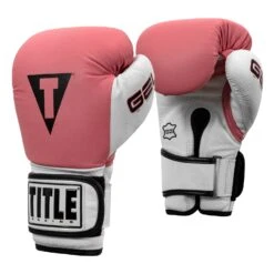 TITLE Boxing Gel World Bag Gloves 31 TITLE Boxing Gel World Bag Gloves -Power Punch GTWBG PK WH 002