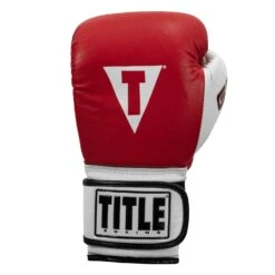 TITLE Boxing Gel World Bag Gloves 39 TITLE Boxing Gel World Bag Gloves -Power Punch GTWBG RD WH 003