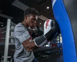 TITLE Boxing Gel World Elastic Training Gloves -Power Punch GTWGEBKWH 1