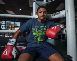 TITLE Boxing Gel World Elastic Training Gloves -Power Punch GTWGERD 2