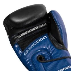 TITLE Boxing Infused Foam Interrogate Training Gloves 2.0 -Power Punch IFAITG2 BL BK 05