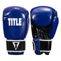 TITLE Boxing Instinct Fitness Bag Gloves -Power Punch IFBG BL BK 1