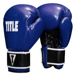 TITLE Boxing Instinct Fitness Bag Gloves -Power Punch IFBG BL BK 2