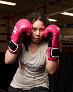 TITLE Boxing Instinct Fitness Bag Gloves -Power Punch IFBGPK 3