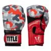 TITLE Boxing Infused Foam Camo Color Pop Bag Gloves 2 TITLE Boxing Infused Foam Camo Color Pop Bag Gloves -Power Punch IFSCPBG GR RD 1