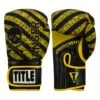 TITLE Boxing Infused Foam Danger Bag Gloves -Power Punch IFSDBG BK YE 1