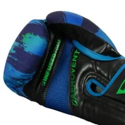 TITLE Boxing Infused Foam Electric Bag Gloves -Power Punch IFSEBG BL GN 05