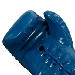 TITLE Boxing Inferno Intensity Lace Training Gloves -Power Punch ITGLI BL WH 005