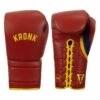 KRONK Boxing Gym Lace-Up Training Gloves 2 KRONK Boxing Gym Lace-Up Training Gloves -Power Punch KNKSG RD GD 1