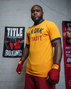 TITLE Boxing Legacy KRONK Detroit Tee -Power Punch KNKTS4GD 1