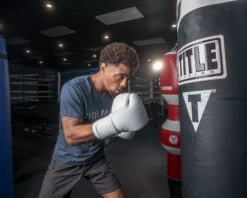 TITLE Boxing Ko-Vert Bag Gloves -Power Punch KOVBGWH 1