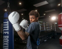 TITLE Boxing Ko-Vert Bag Gloves -Power Punch KOVBGWH 4