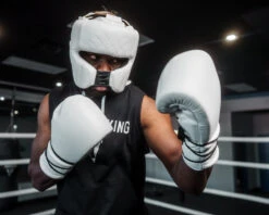 TITLE Boxing Ko-Vert Headgear -Power Punch KOVHGWH 1