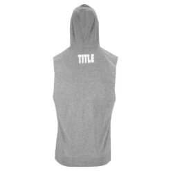 TITLE Boxing Boxer Muscle Hoodie Tee -Power Punch KTA22 GR 4