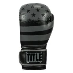 TITLE Boxing Liberty Bag Gloves -Power Punch LBTBG BK GR 3