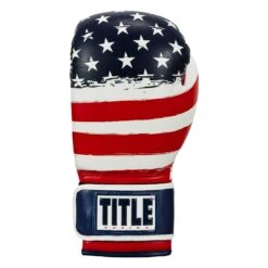 TITLE Boxing Liberty Bag Gloves -Power Punch LBTBG RD WH BL 3