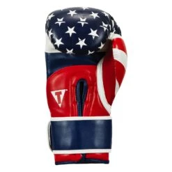 TITLE Boxing Liberty Bag Gloves -Power Punch LBTBG RD WH BL 4