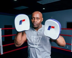 TITLE Boxing Outline Sleeveless Hoodie -Power Punch LTA3GR