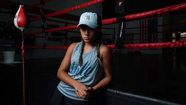 TITLE Boxing Script Racerback Women's Tank 4 TITLE Boxing Script Racerback Women's Tank - Image 2