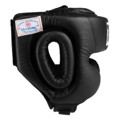 TITLE Boxing USA Boxing Masters Competition Headgear -Power Punch MACHX BK 2 2