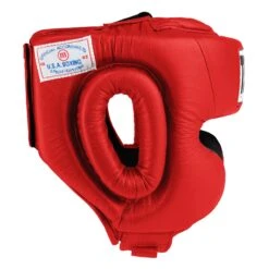 TITLE Boxing USA Boxing Masters Competition Headgear -Power Punch MACHX RD 2 2